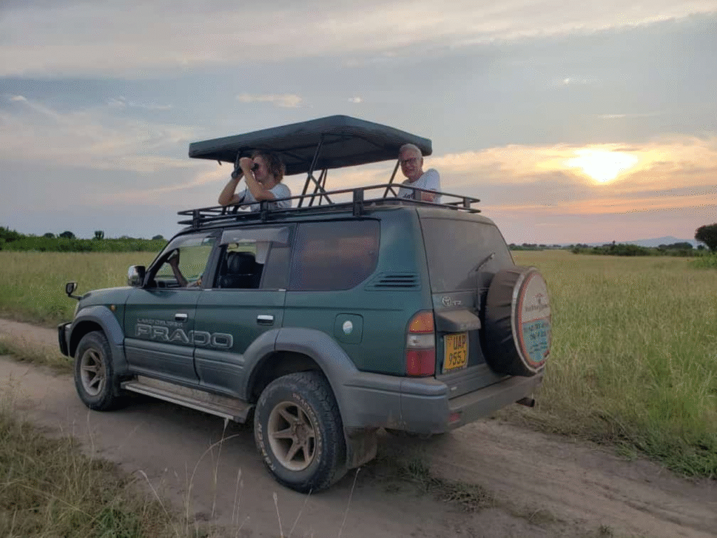 land cruiser tx with a pop up roof