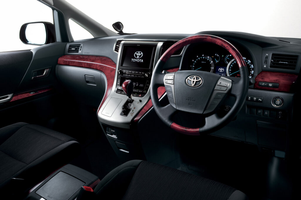 toyota alphard hire in uganda interior