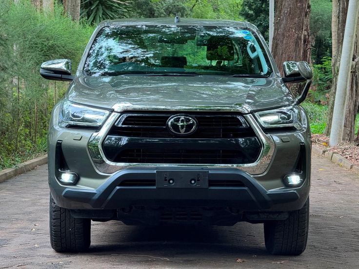 toyota hilux hire in uganda front view