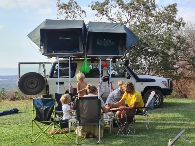 4x4 car hire uganda with rooftop tent hardtop