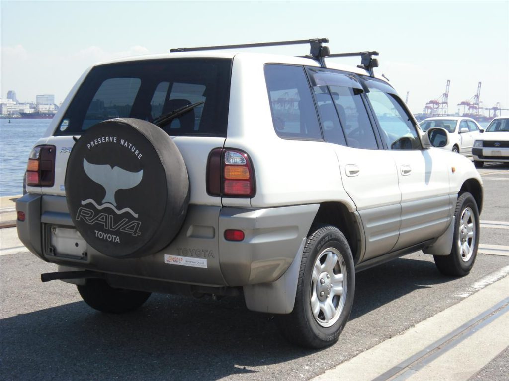 toyota rav4 rental in uganda back view