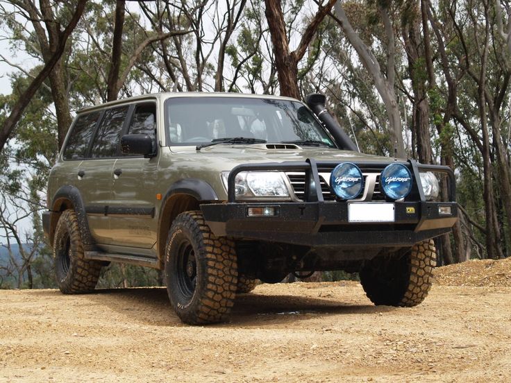 nissan patrol hire in uganda front view