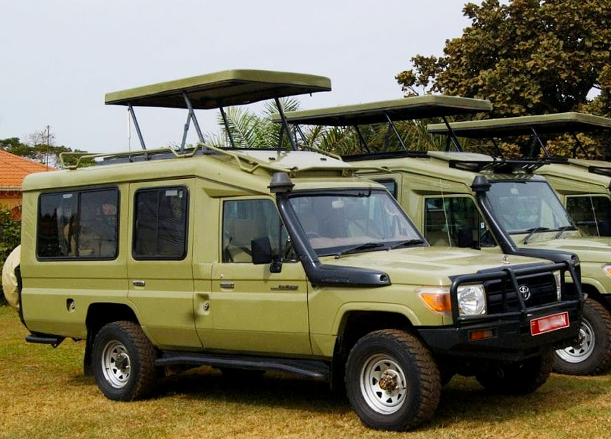 safari land cruiser extended for 4x4 car rental uganda