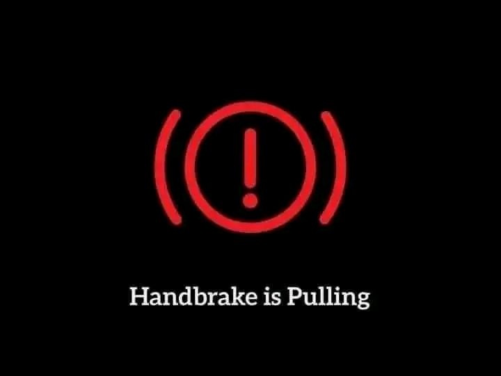 hand brake dashboard warning lights