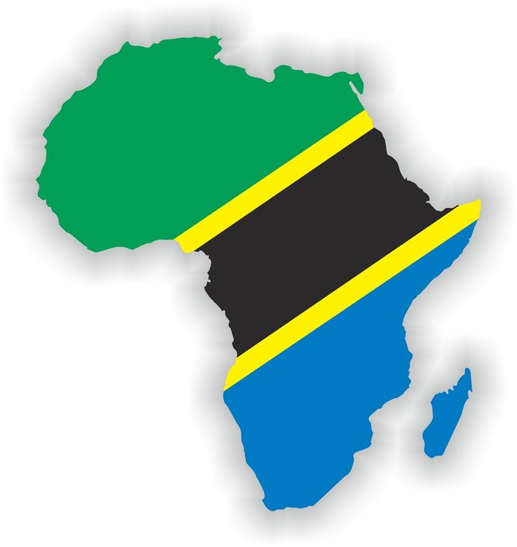 africa tanzania map
