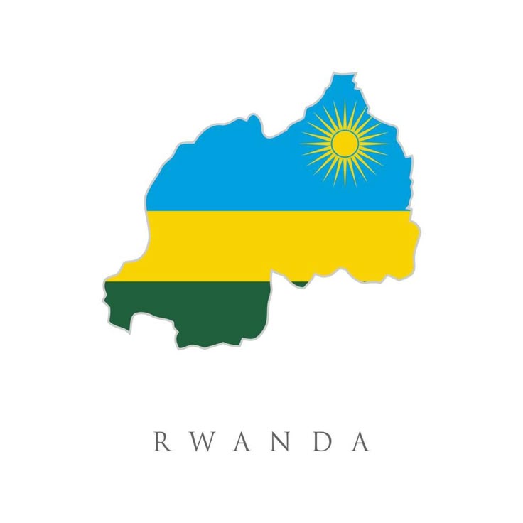 rwanda map