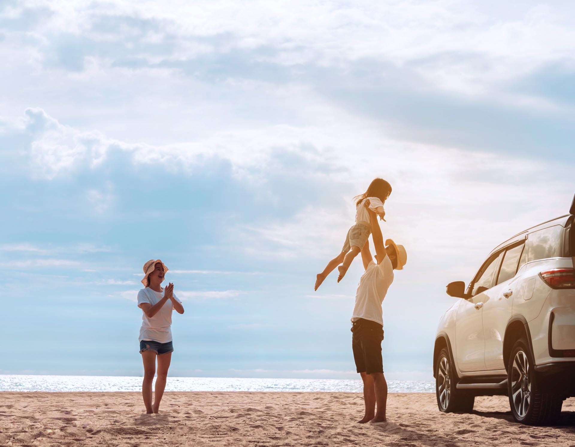 family on vacation