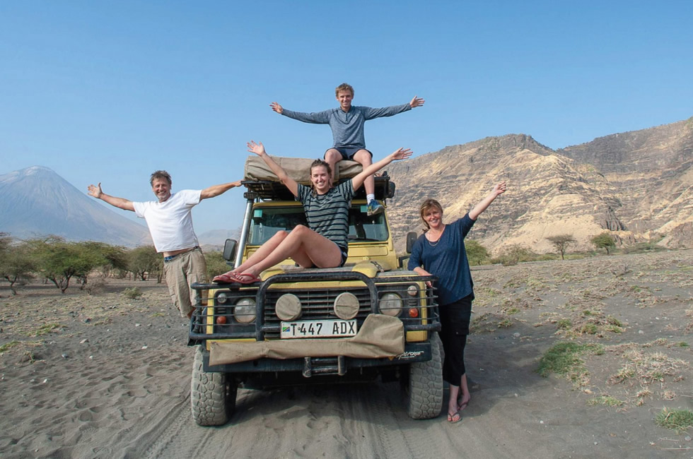 travellers on 4x4 self drive in east africa
