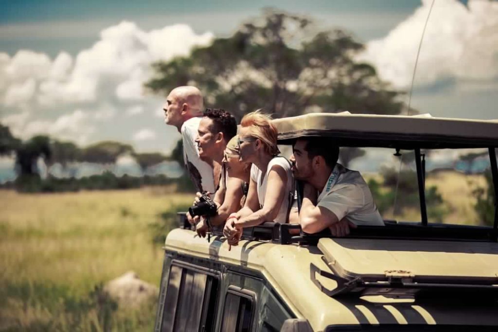 enhanced viewing in a pop up roof 4x4 car rental uganda